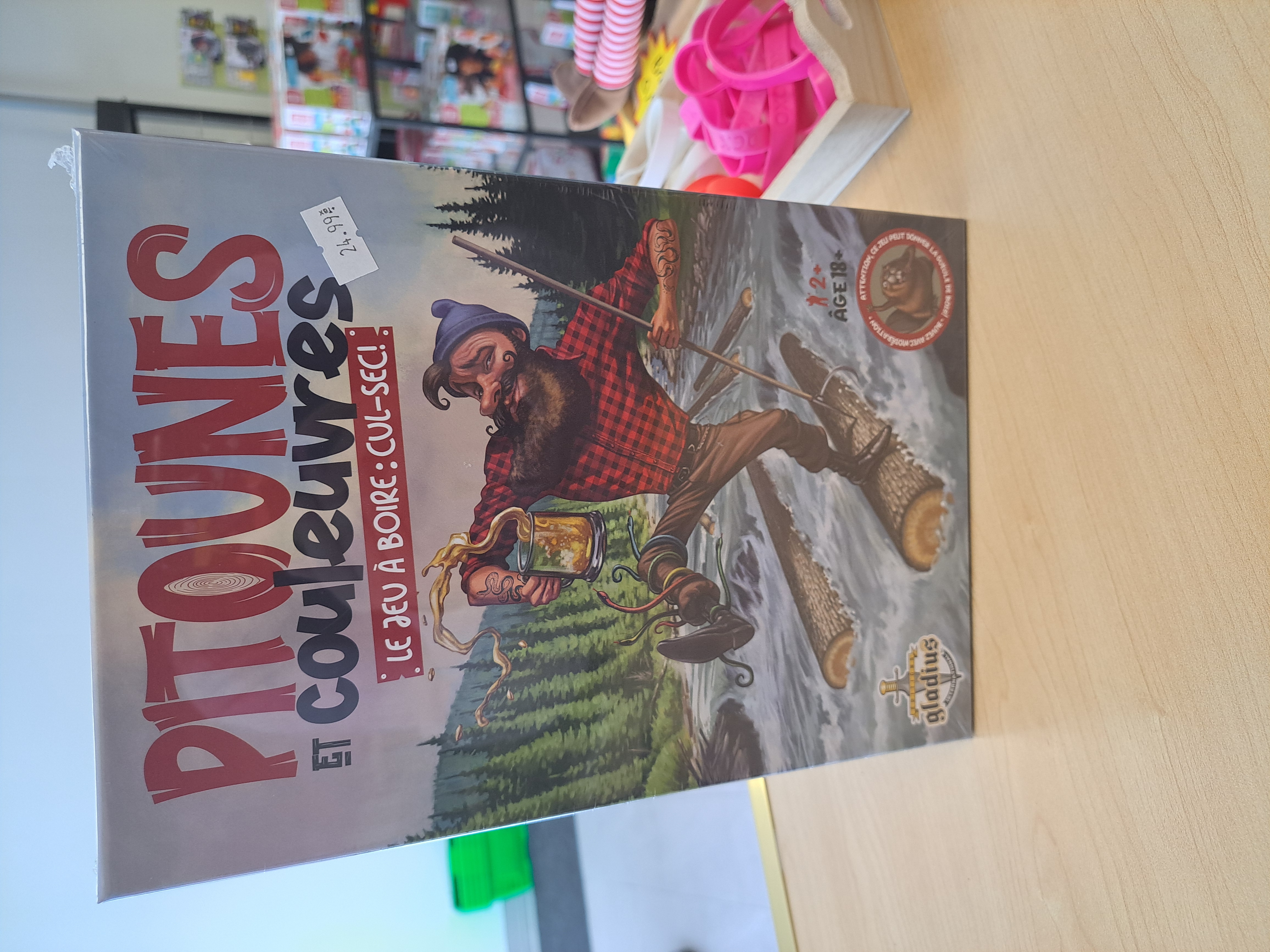 Pitounes et couleuvres le jeu à boire: Cul-Sec